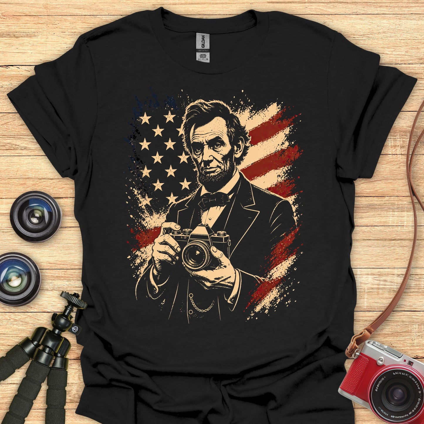 Lincoln American Photog T-Shirt