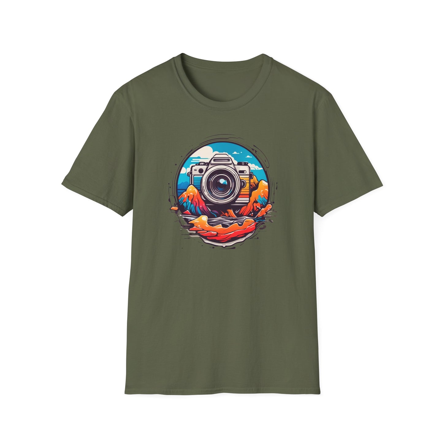Camera Mountain View T-Shirt