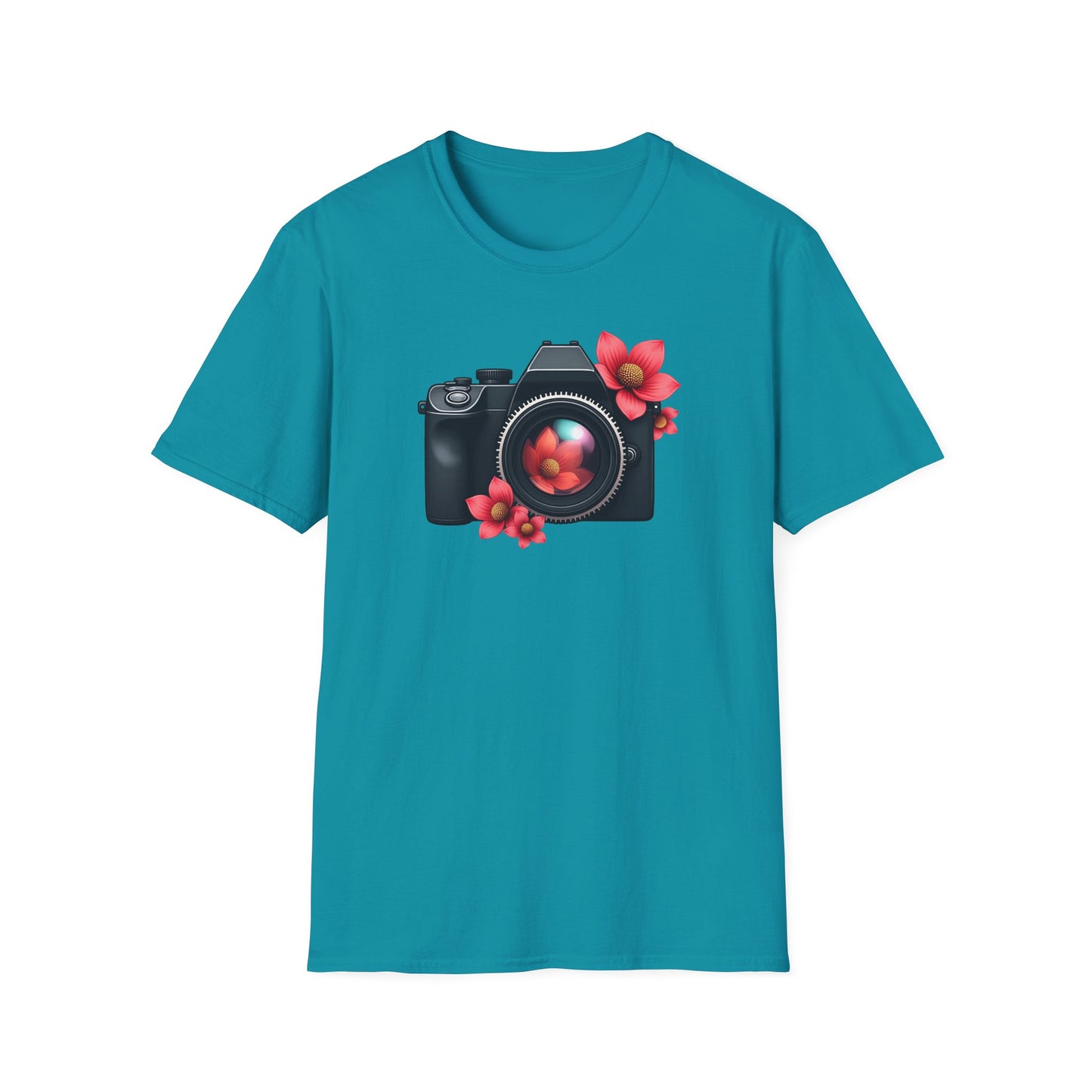 Camera Blossoms T-Shirt