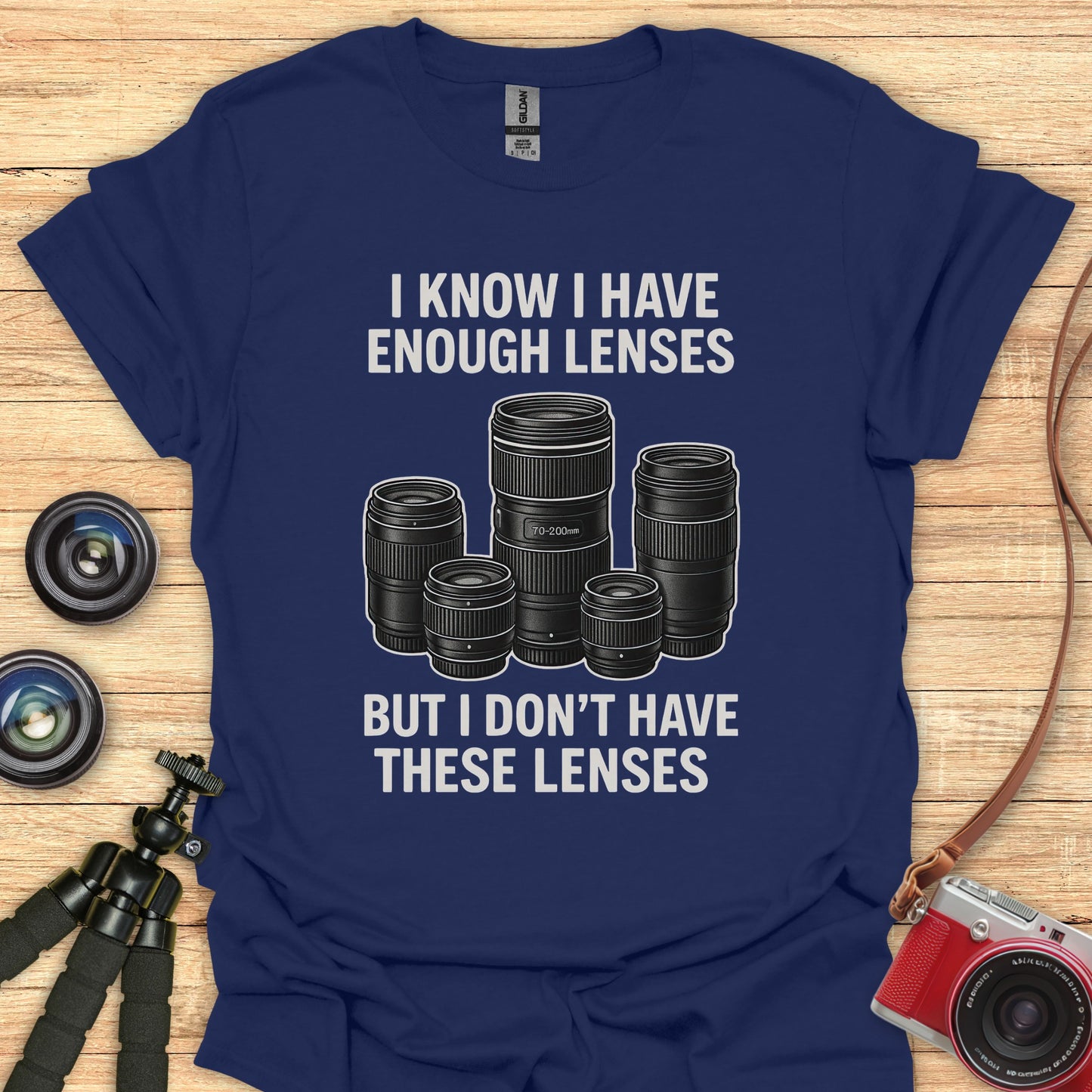 Enough Lenses T-Shirt