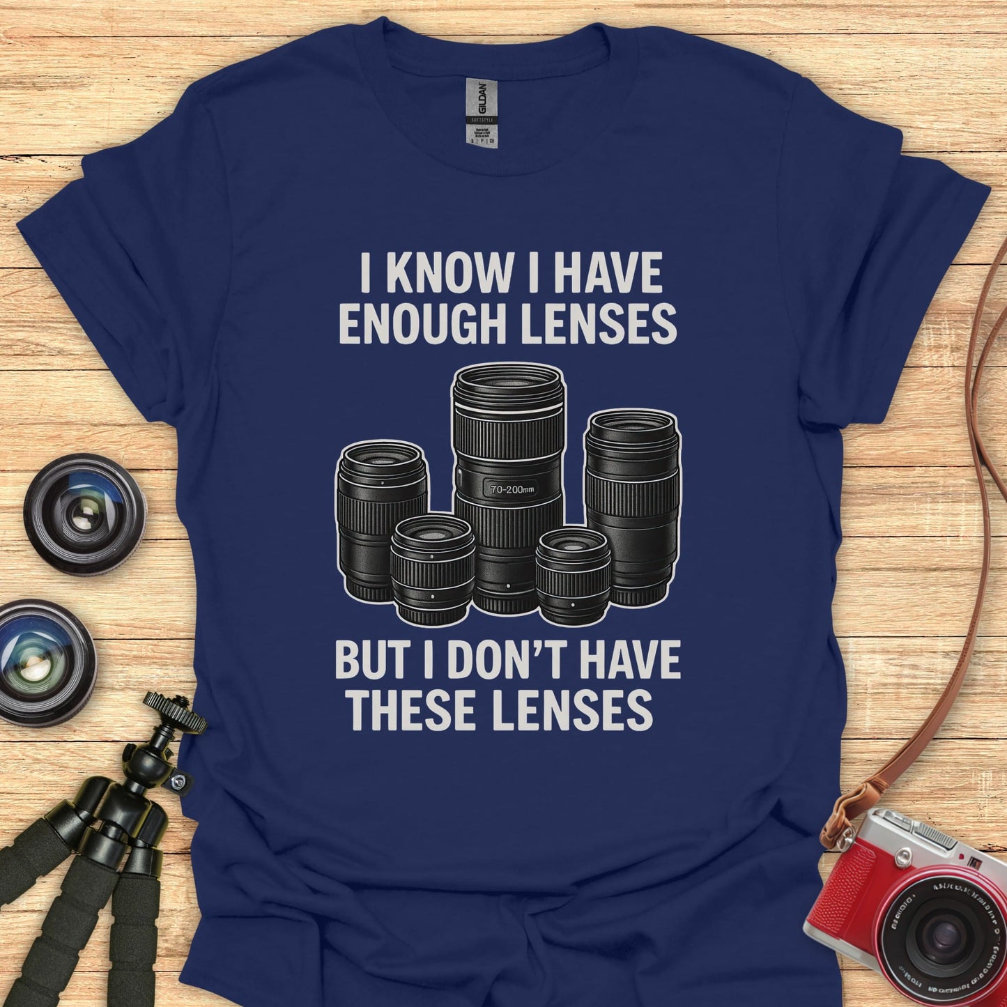 Enough Lenses T-Shirt