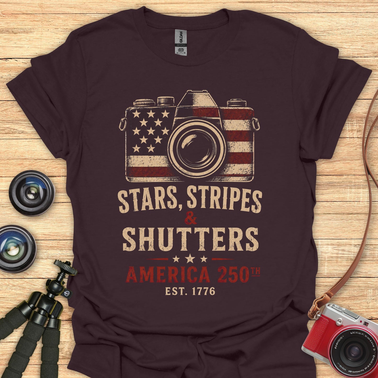 Stars Stripes & Shutters T-Shirt