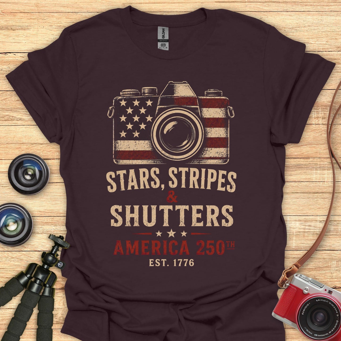 Stars Stripes & Shutters T-Shirt