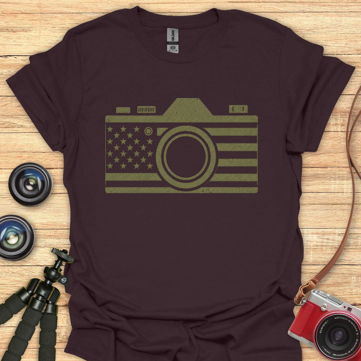 Camera Patriot T-Shirt
