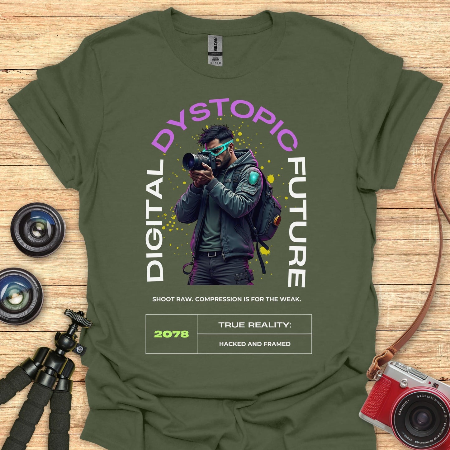 Digital Dystopic Future T-Shirt