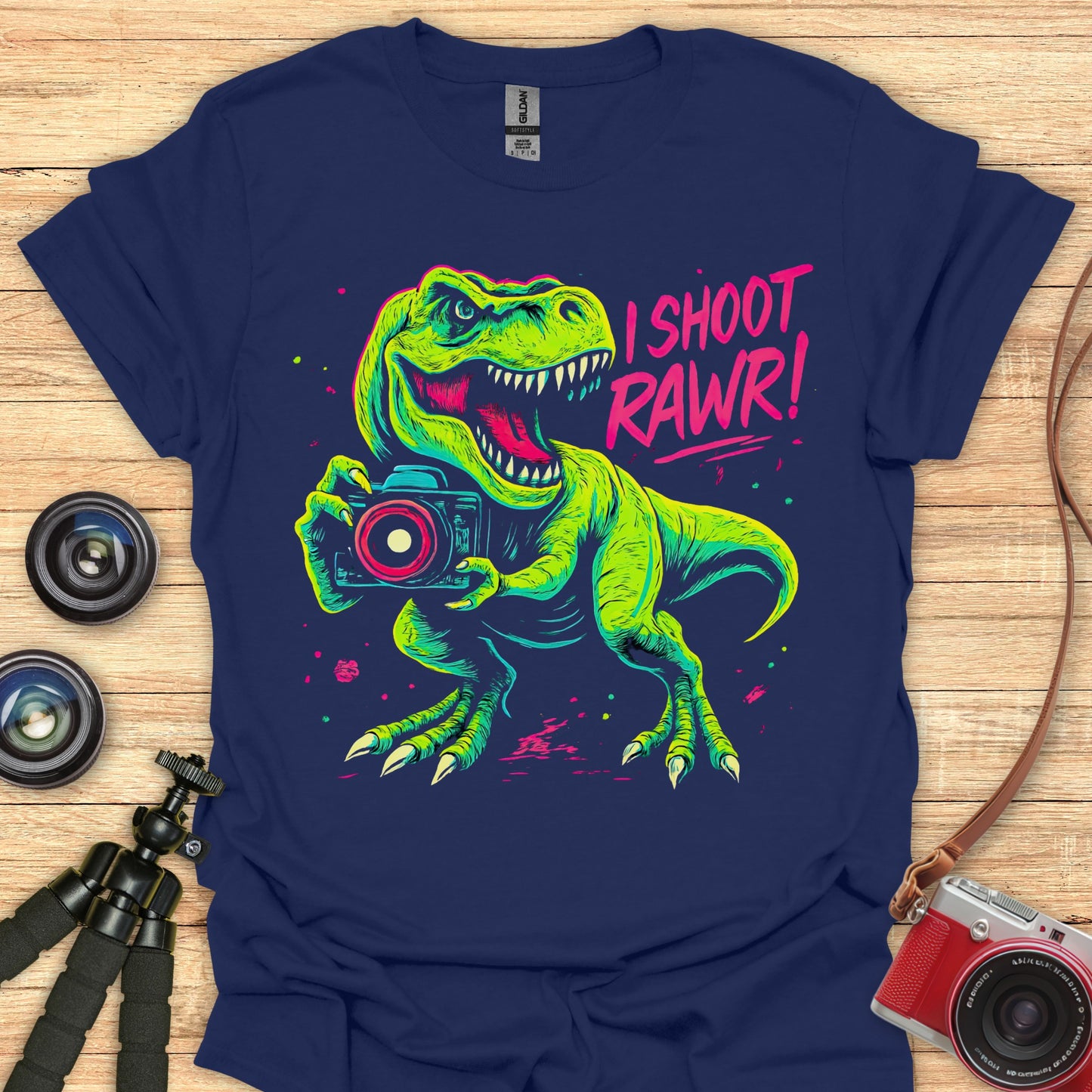 I Shoot RAWR! T-Shirt