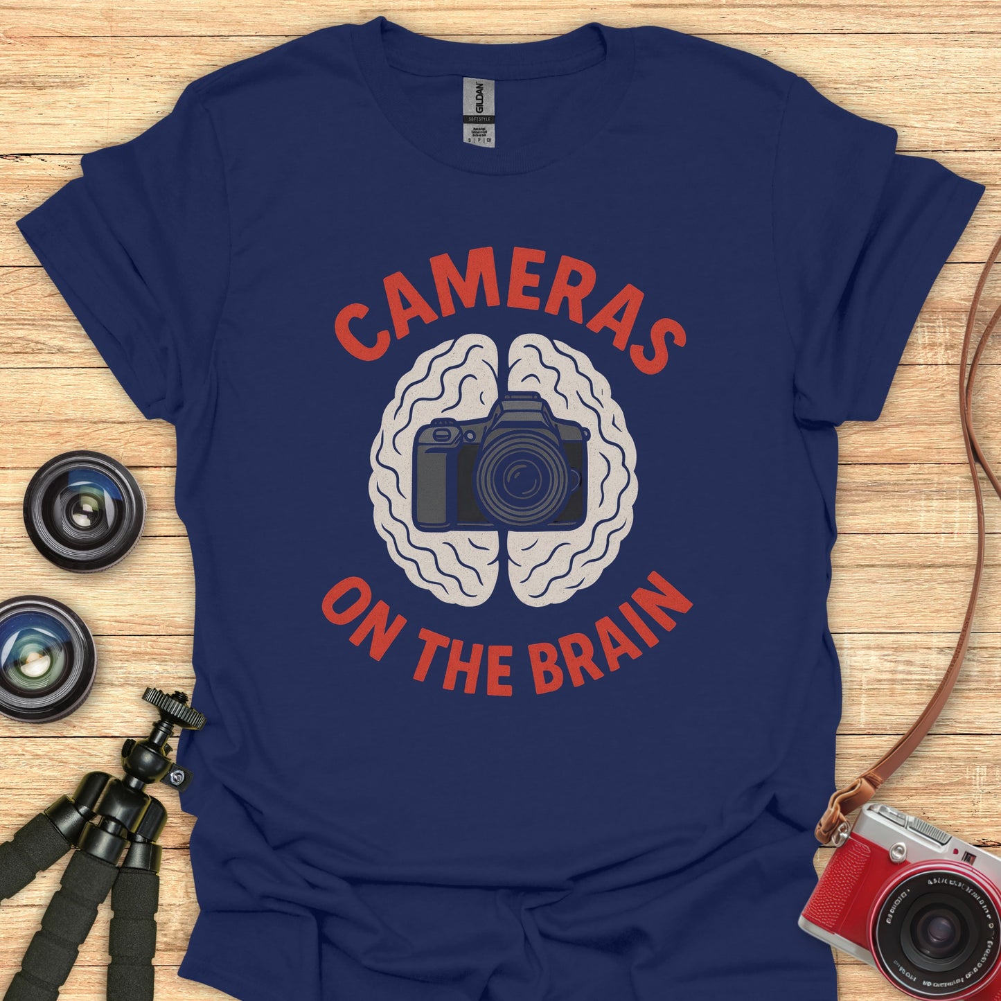 Camera Brain T-Shirt