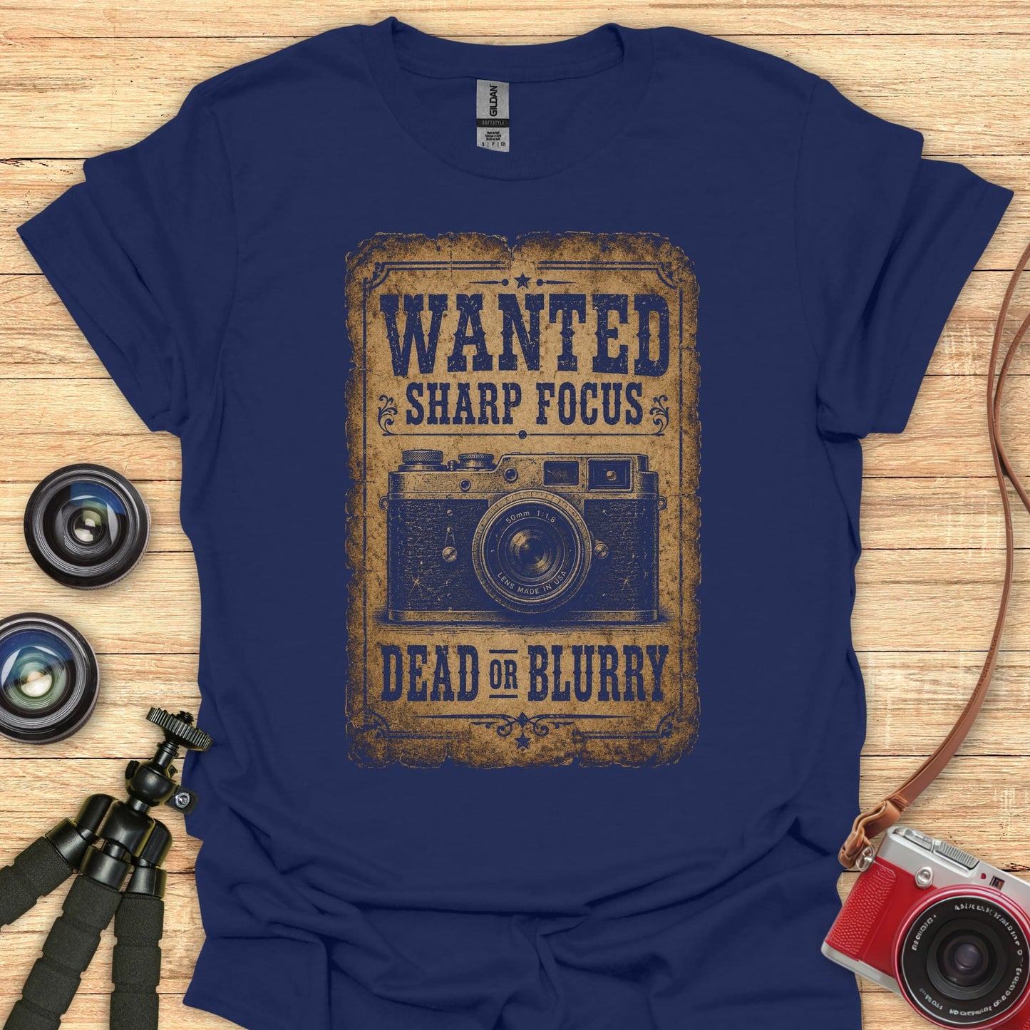 Wanted: Sharp Focus T-Shirt