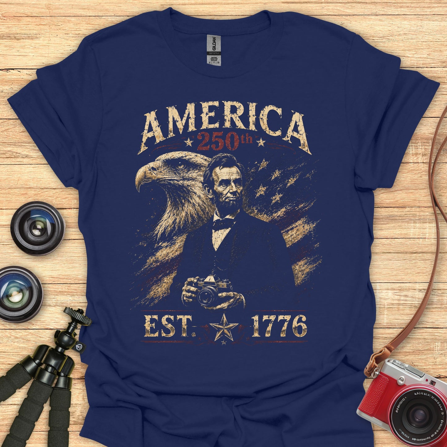 Lincoln Photog EST 1776 T-Shirt