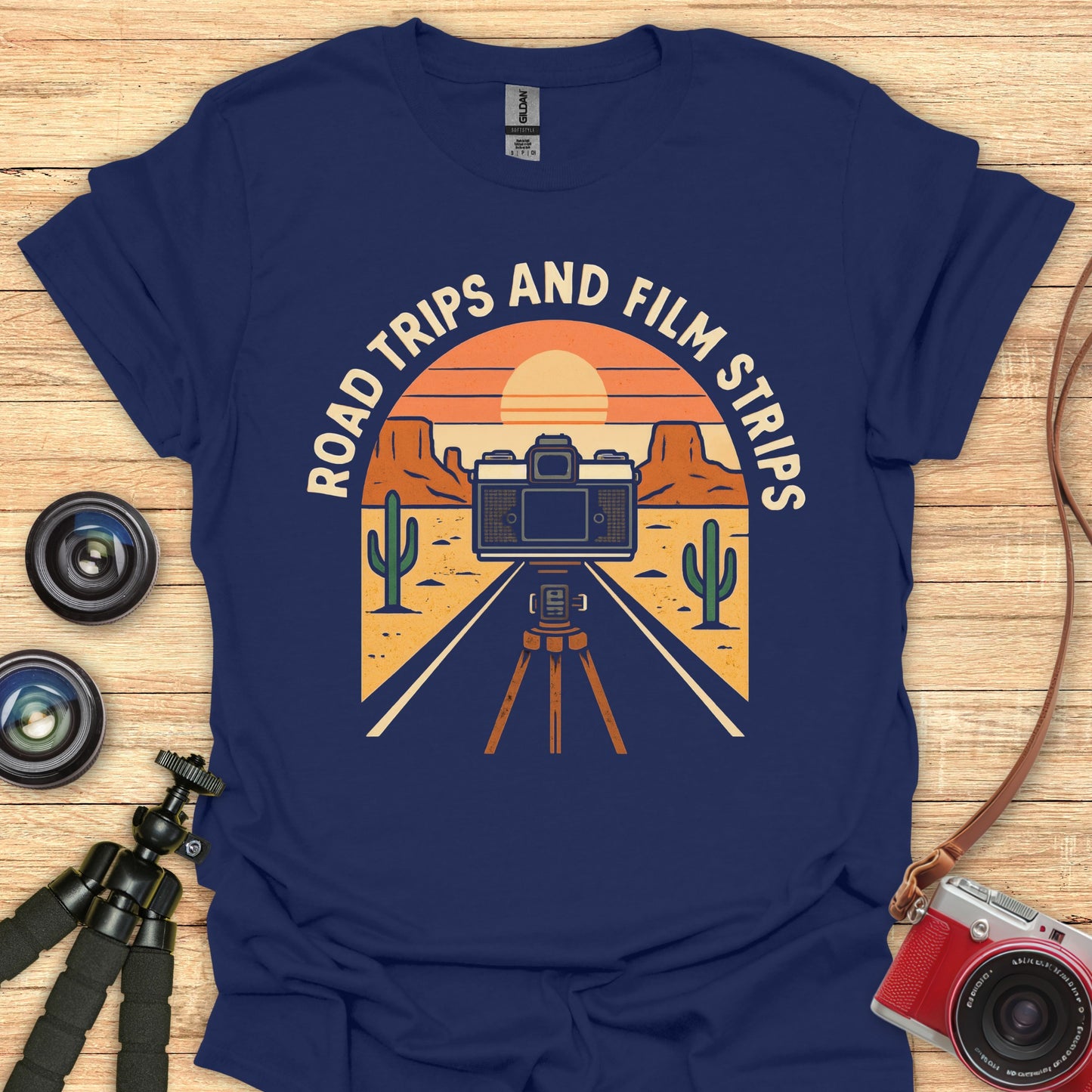 Road Trips & Film Strips T-Shirt