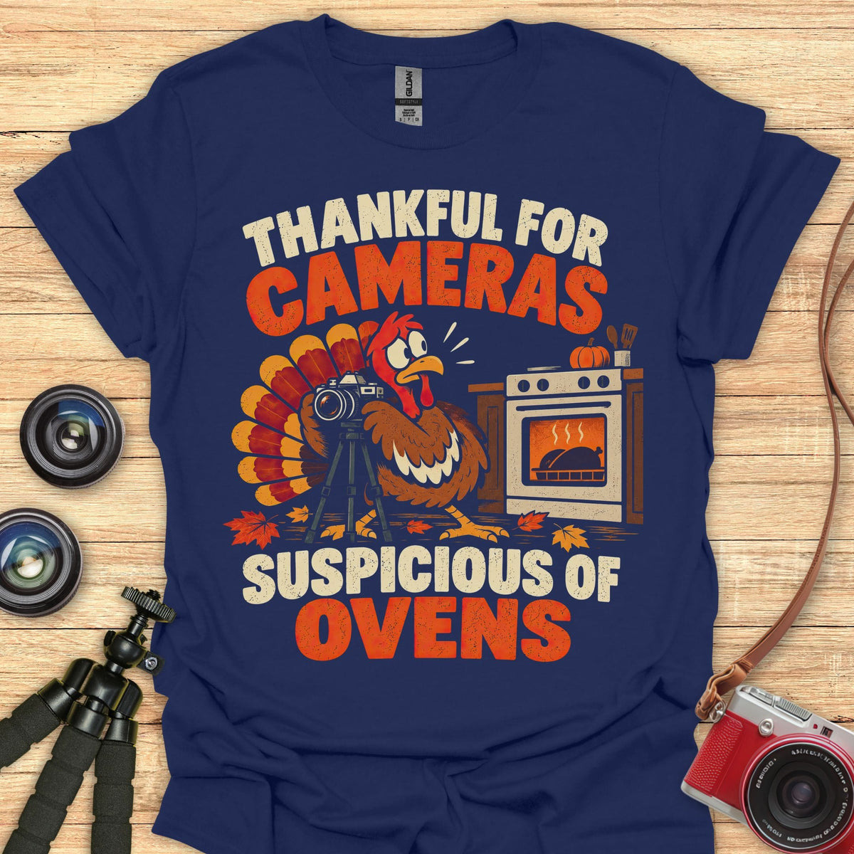Thankful For Cameras T-Shirt