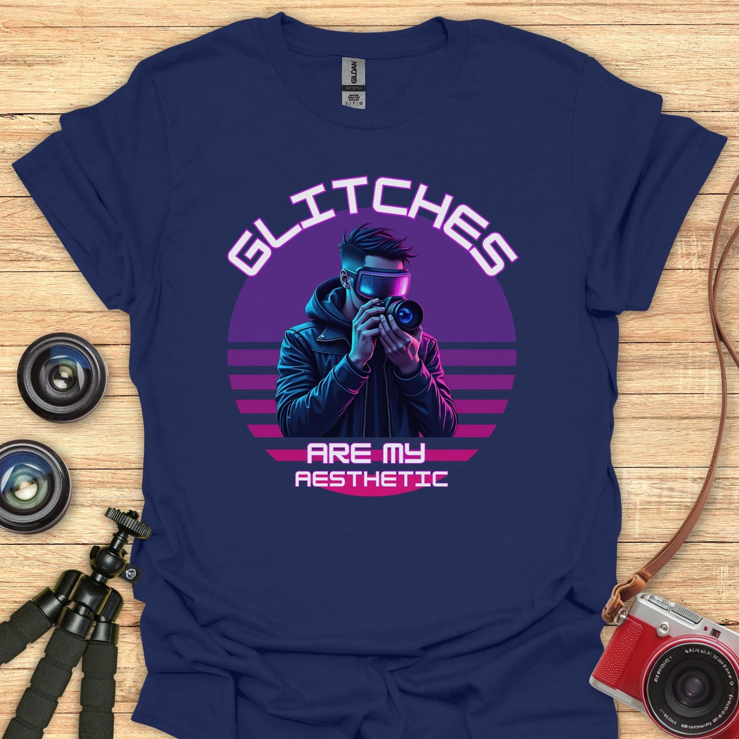 Glitchy Frame Grabber T-Shirt