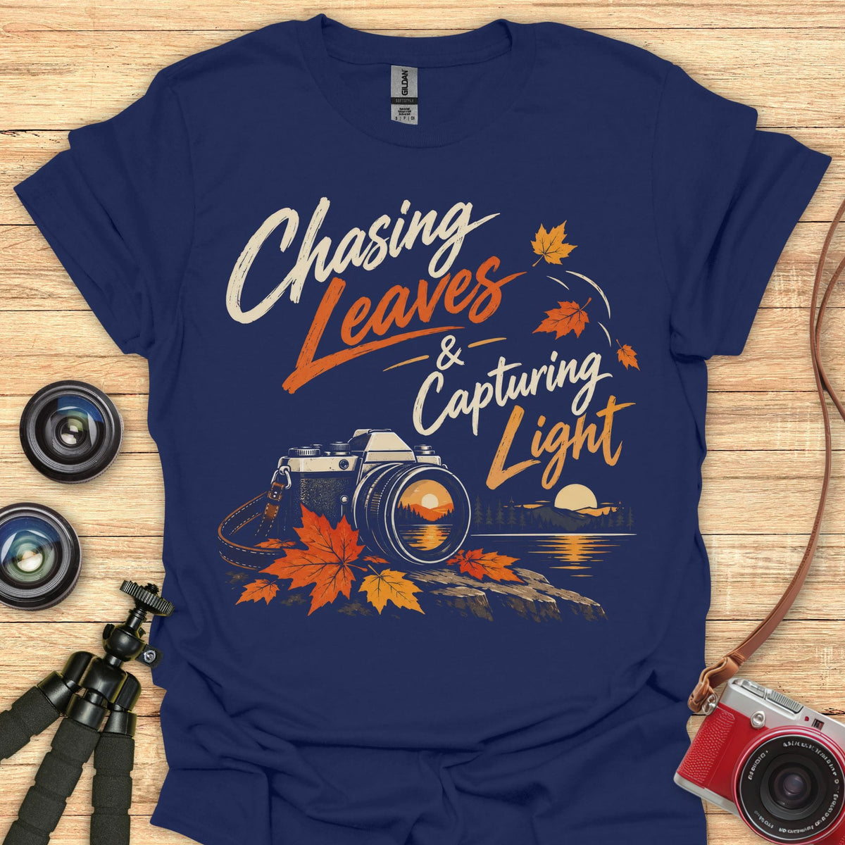 Chasing Leaves & Light T-Shirt
