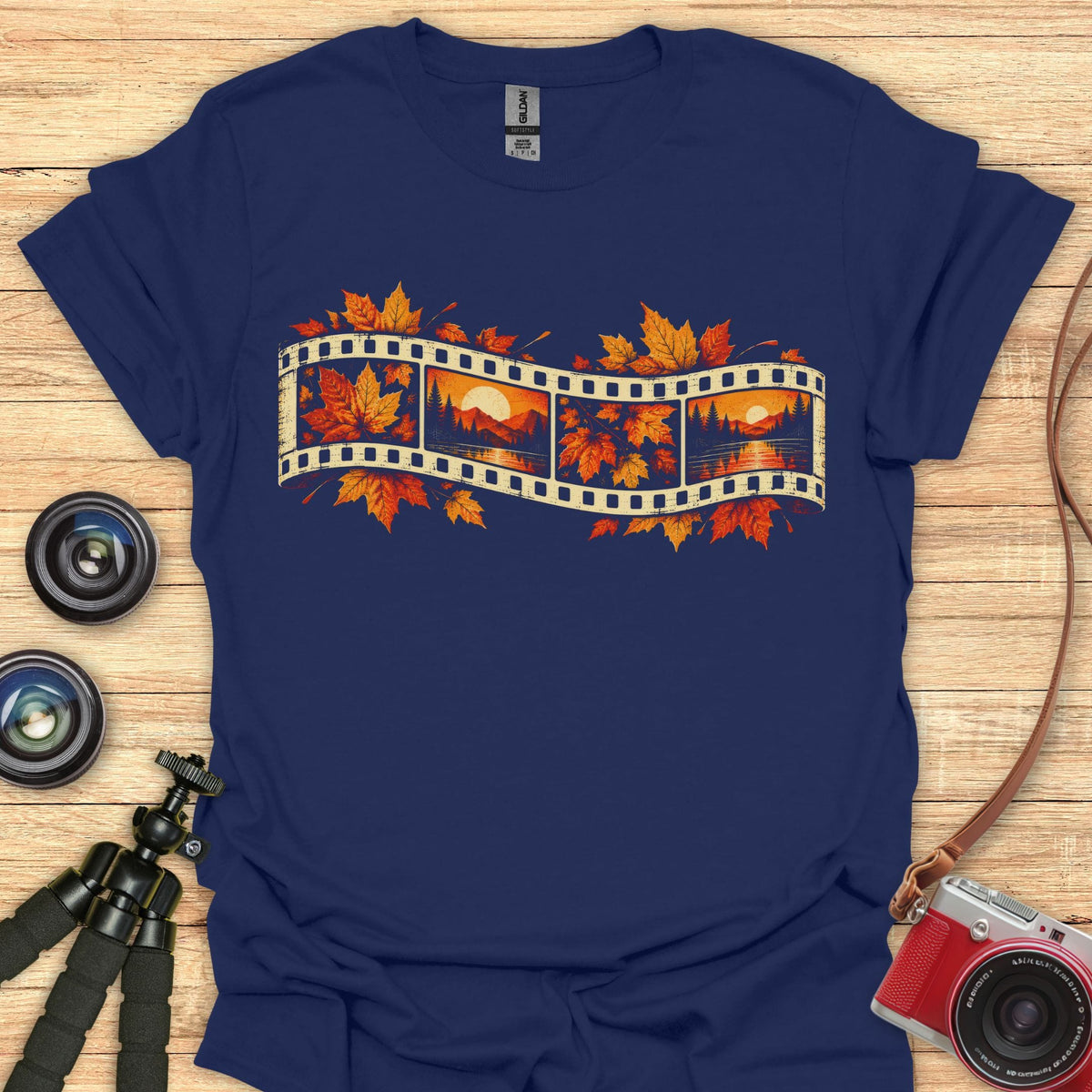 Fall Film Strip T-Shirt