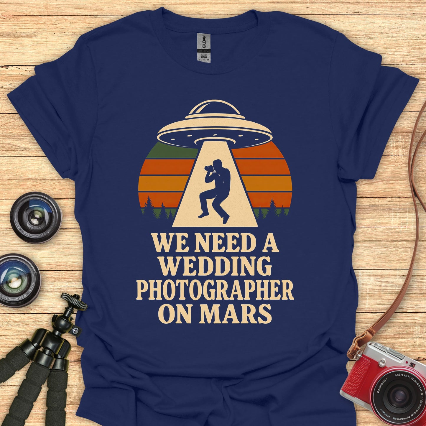 Mars Wedding Photographer T-Shirt