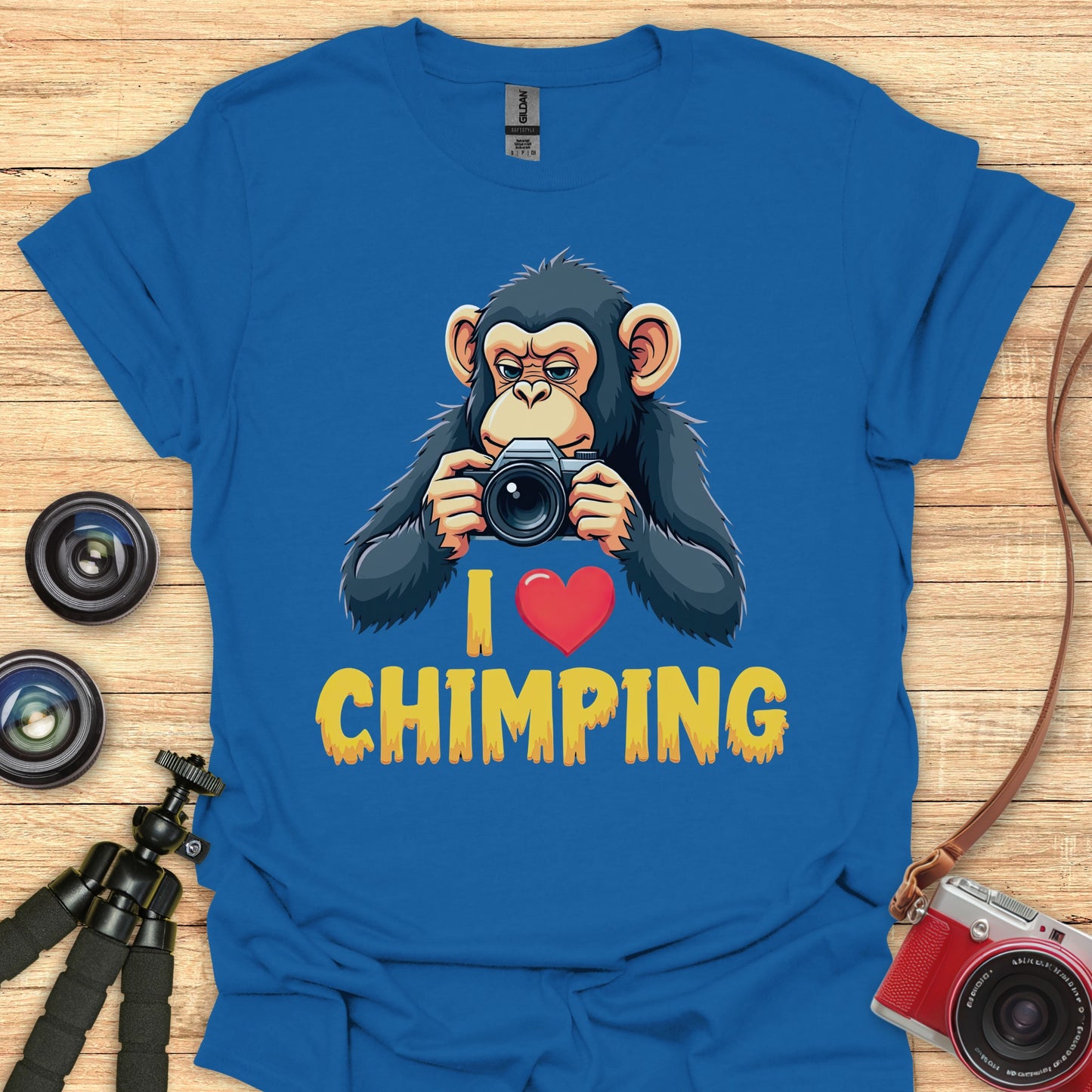 I Love Chimping T-Shirt
