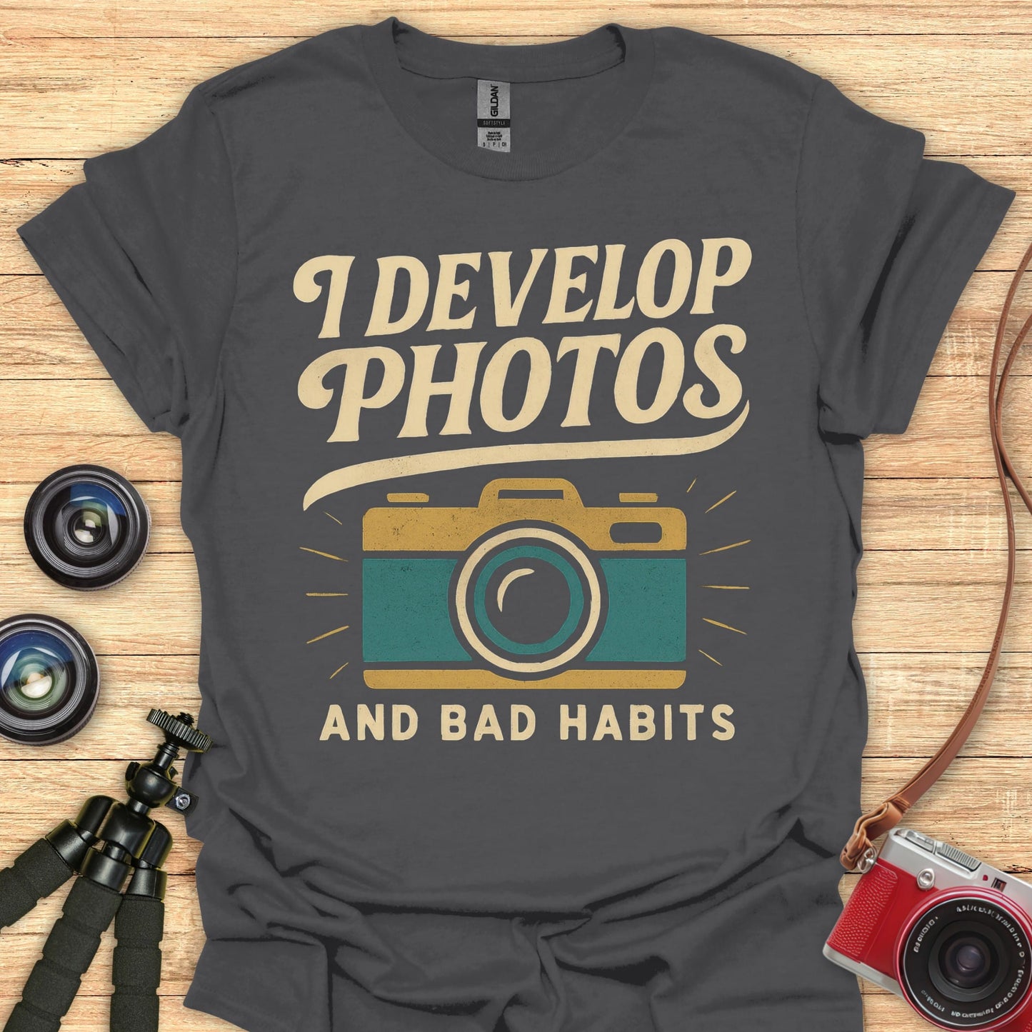 Bad Habit Photographer T-Shirt