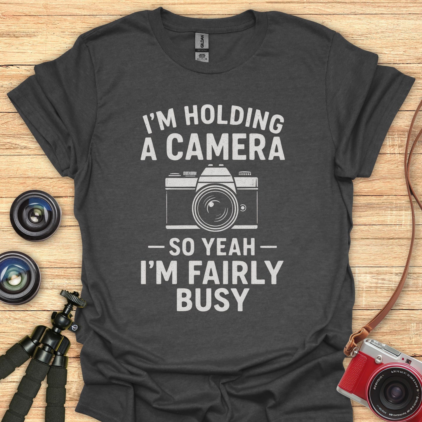 Holding A Camera T-Shirt