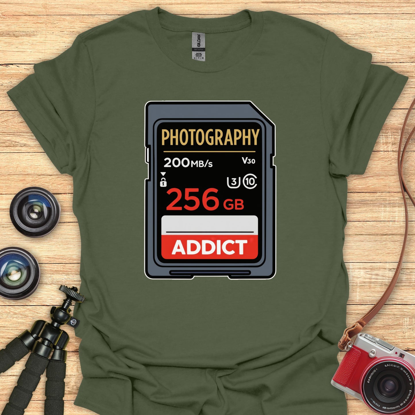 Photography Addict SD T-Shirt