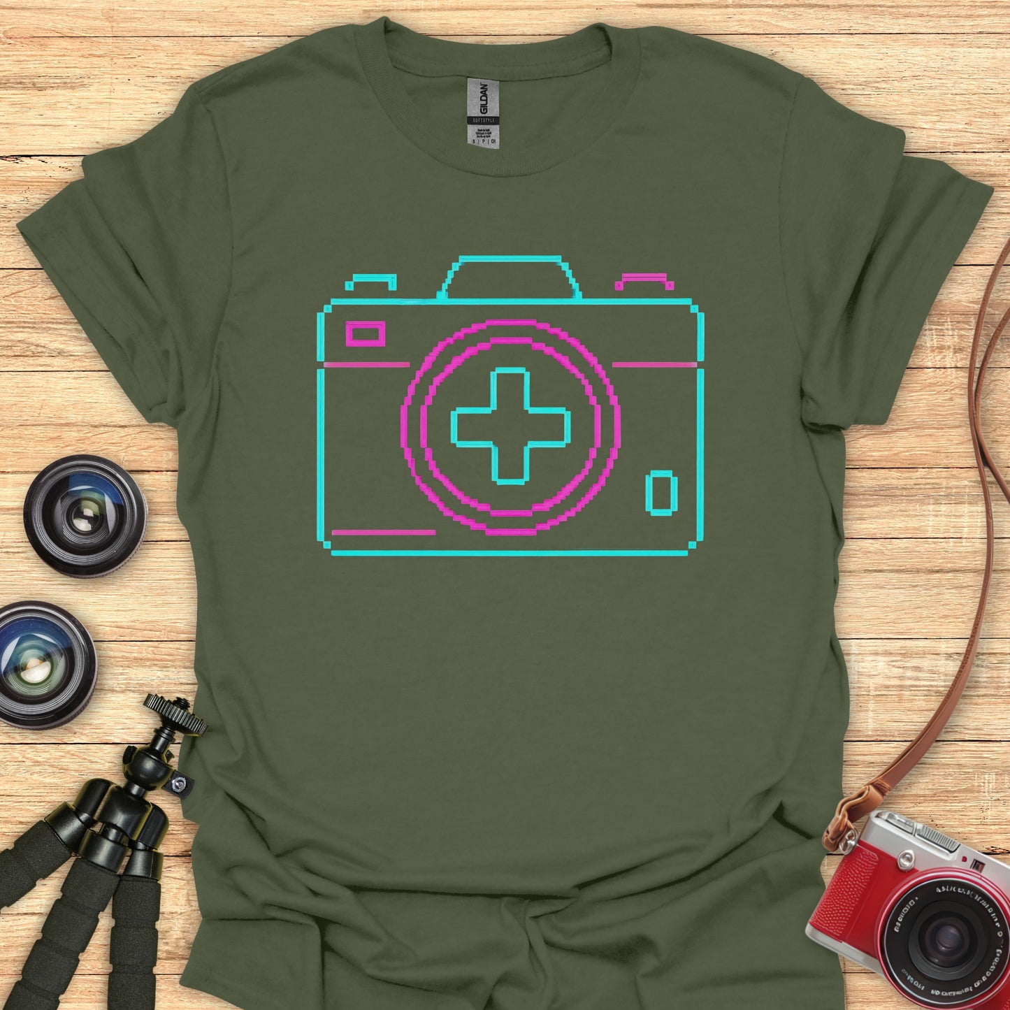90s Nostalgic Shot T-Shirt