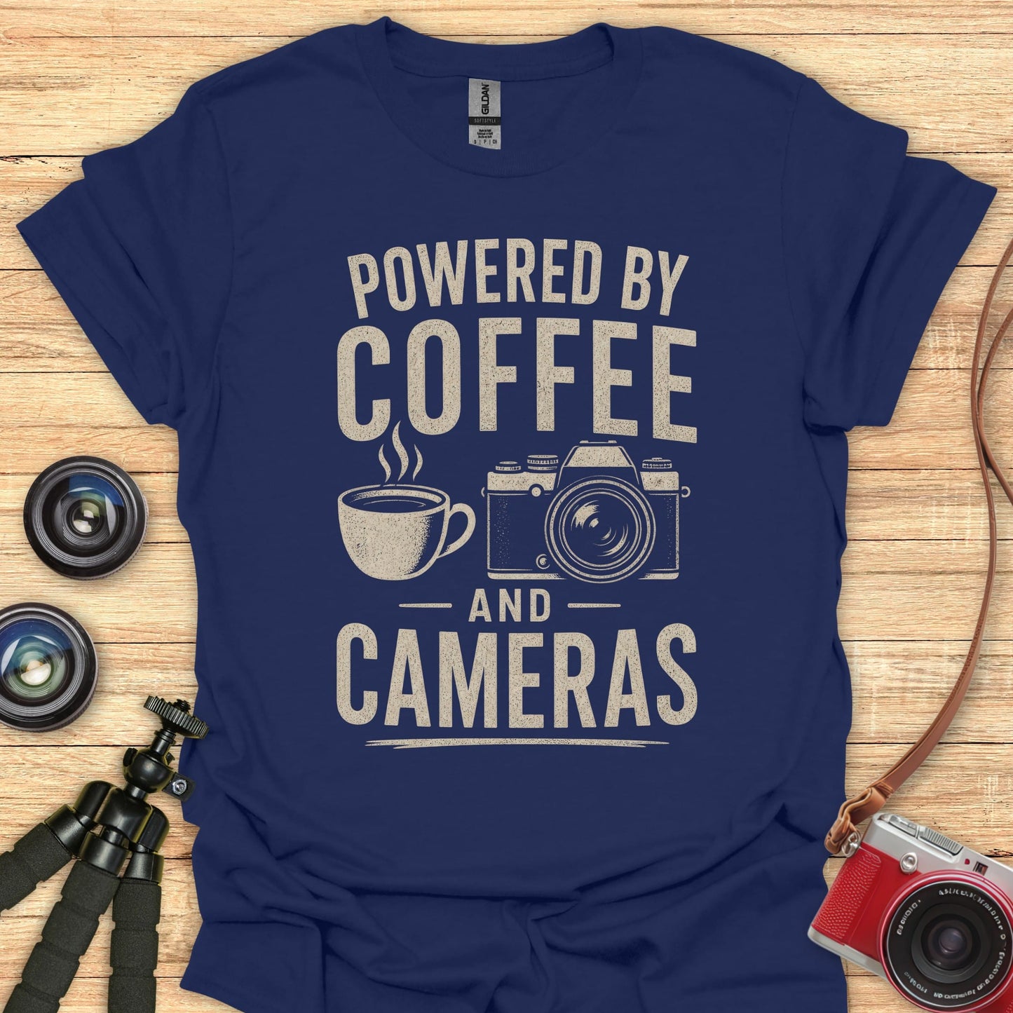 Coffee & Camera Power T-Shirt