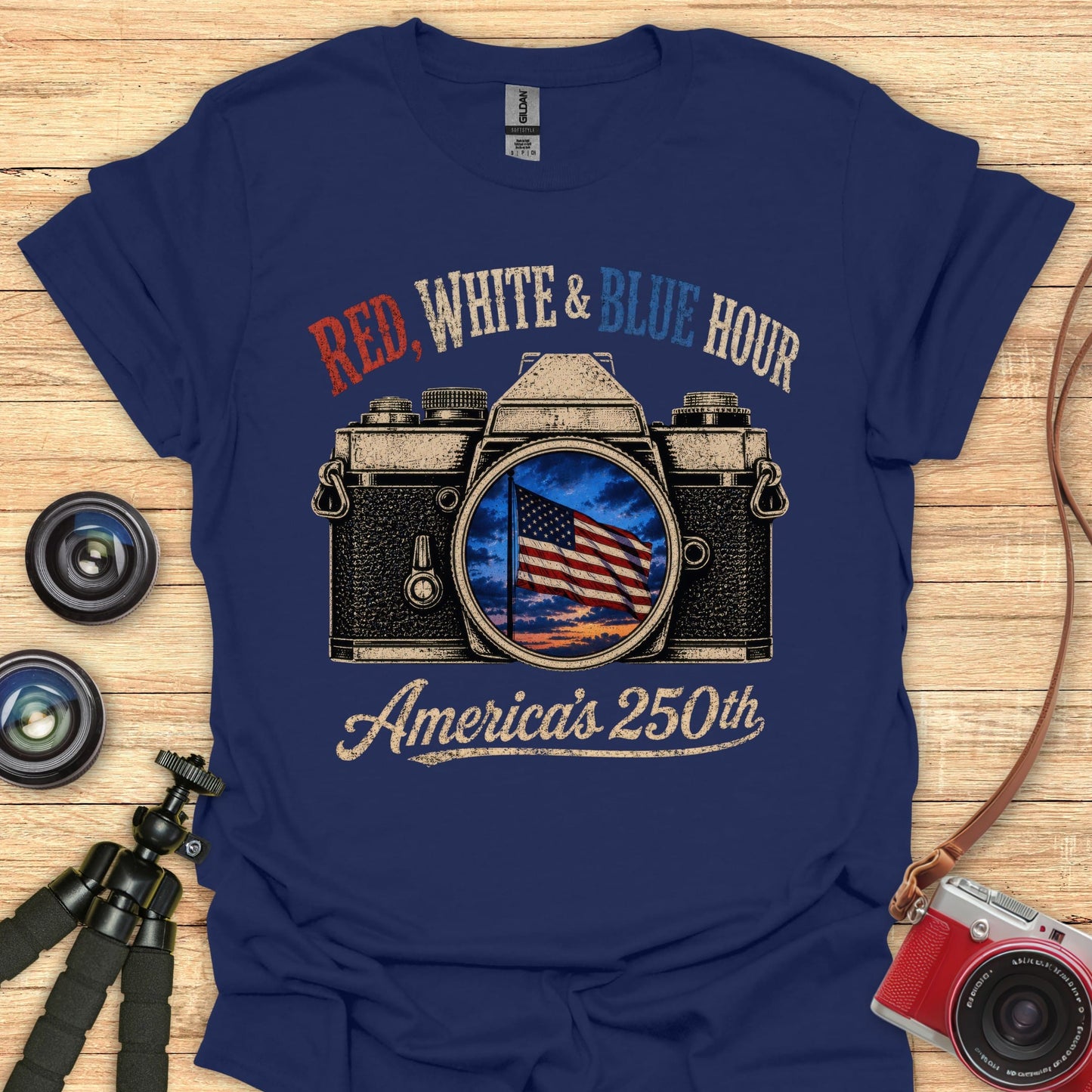 Red White & Blue Hour T-Shirt