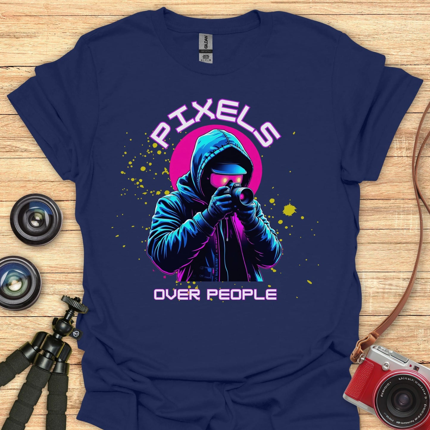 Pixels Over People T-Shirt