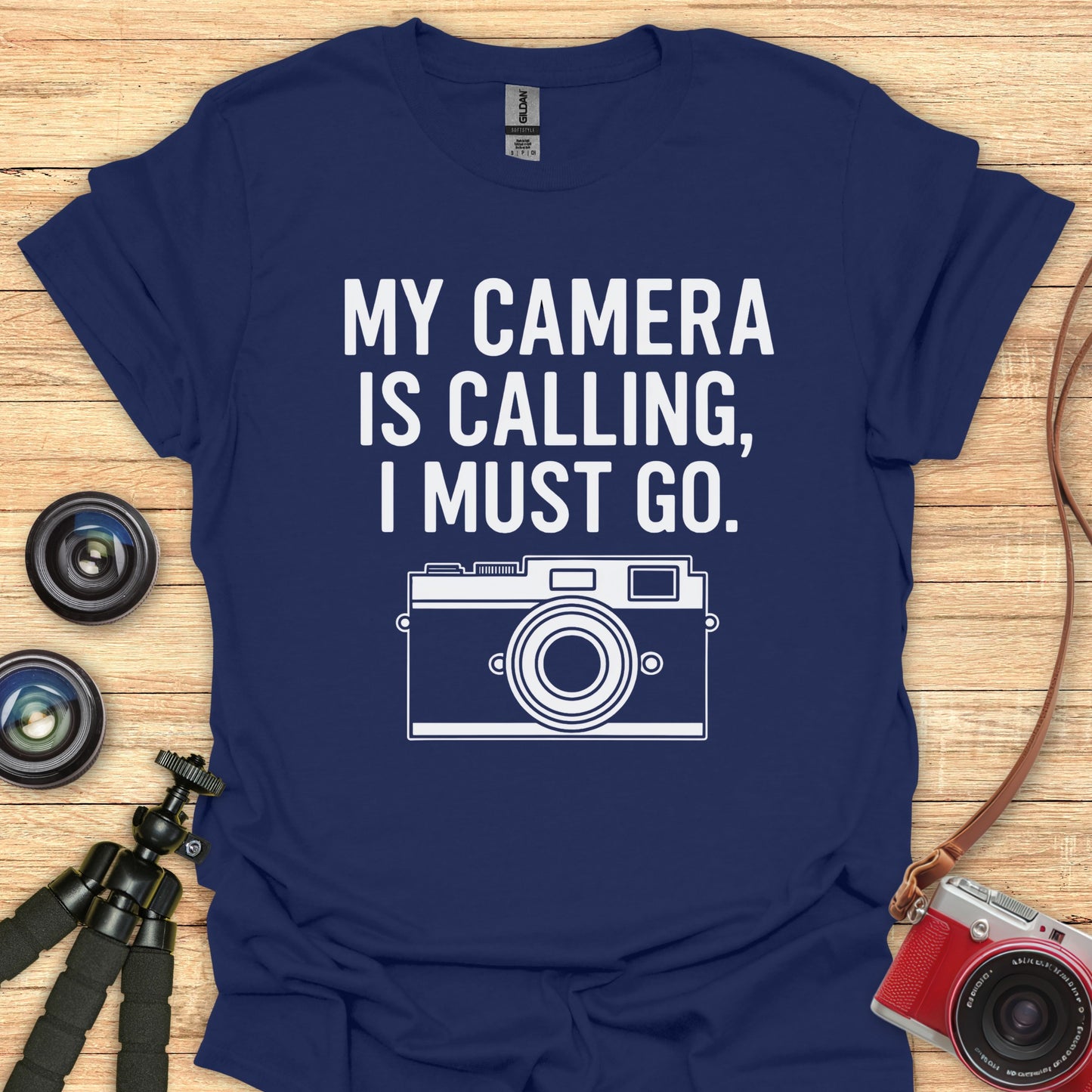 Camera Calling T-Shirt