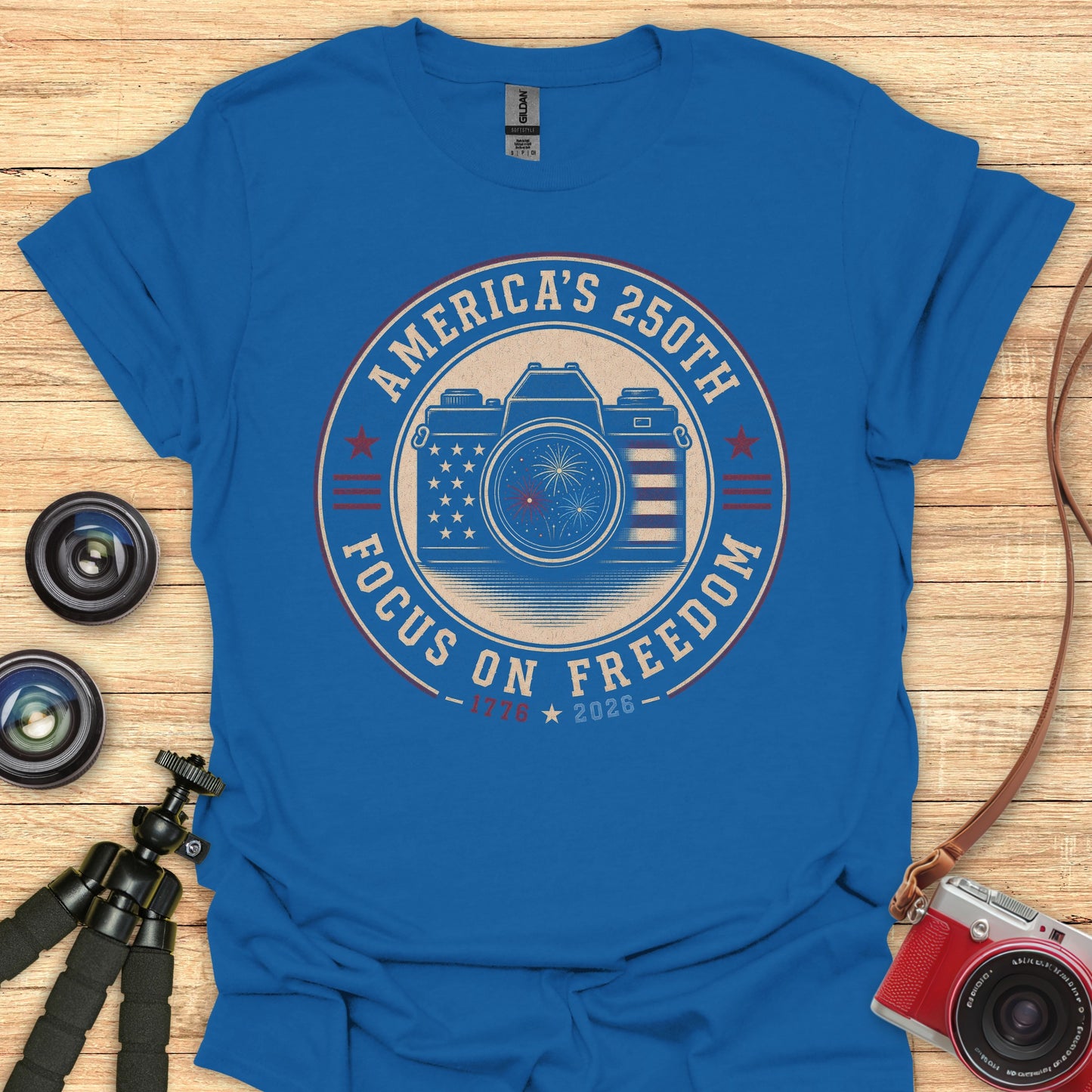 Focus On Freedom Camera T-Shirt