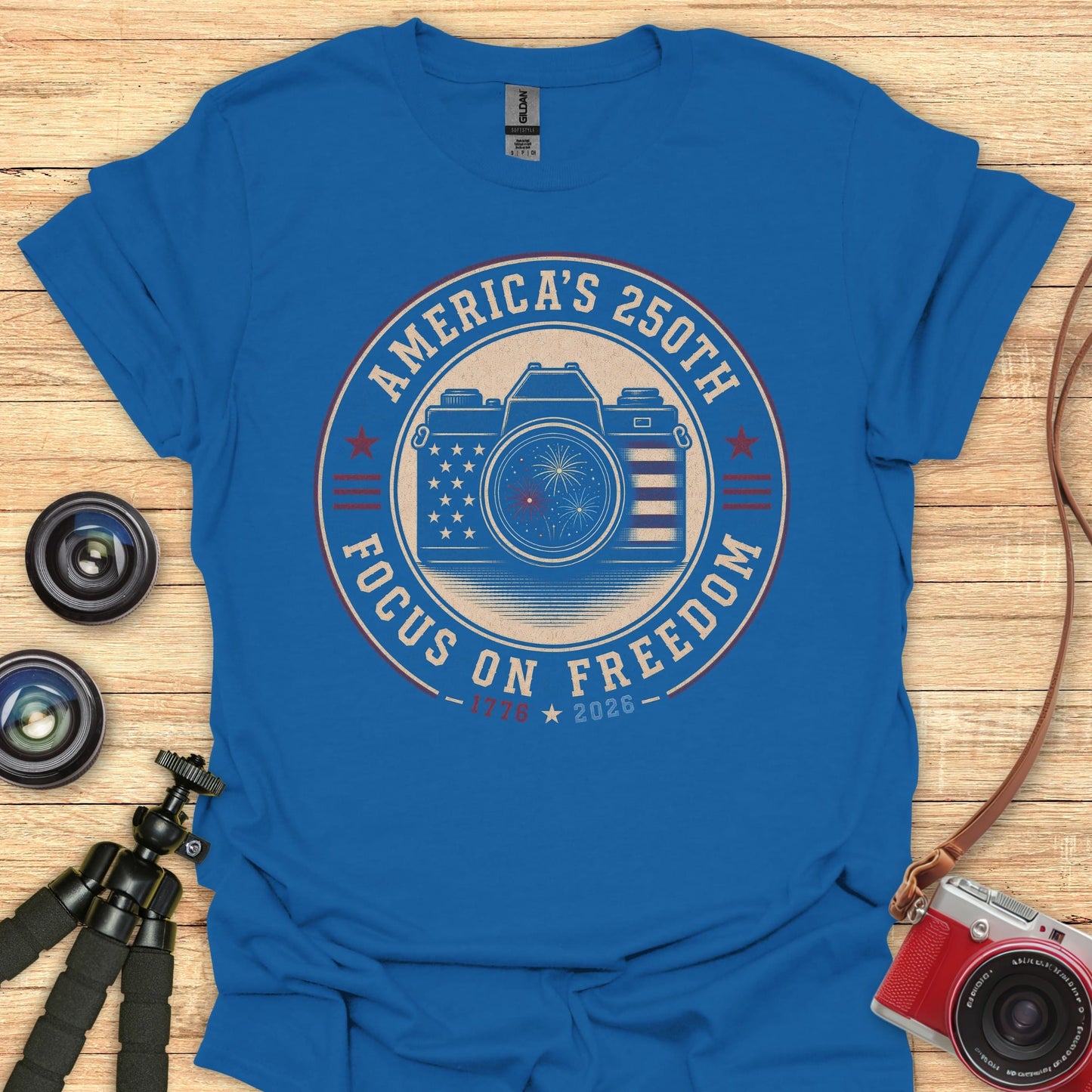 Focus On Freedom Camera T-Shirt