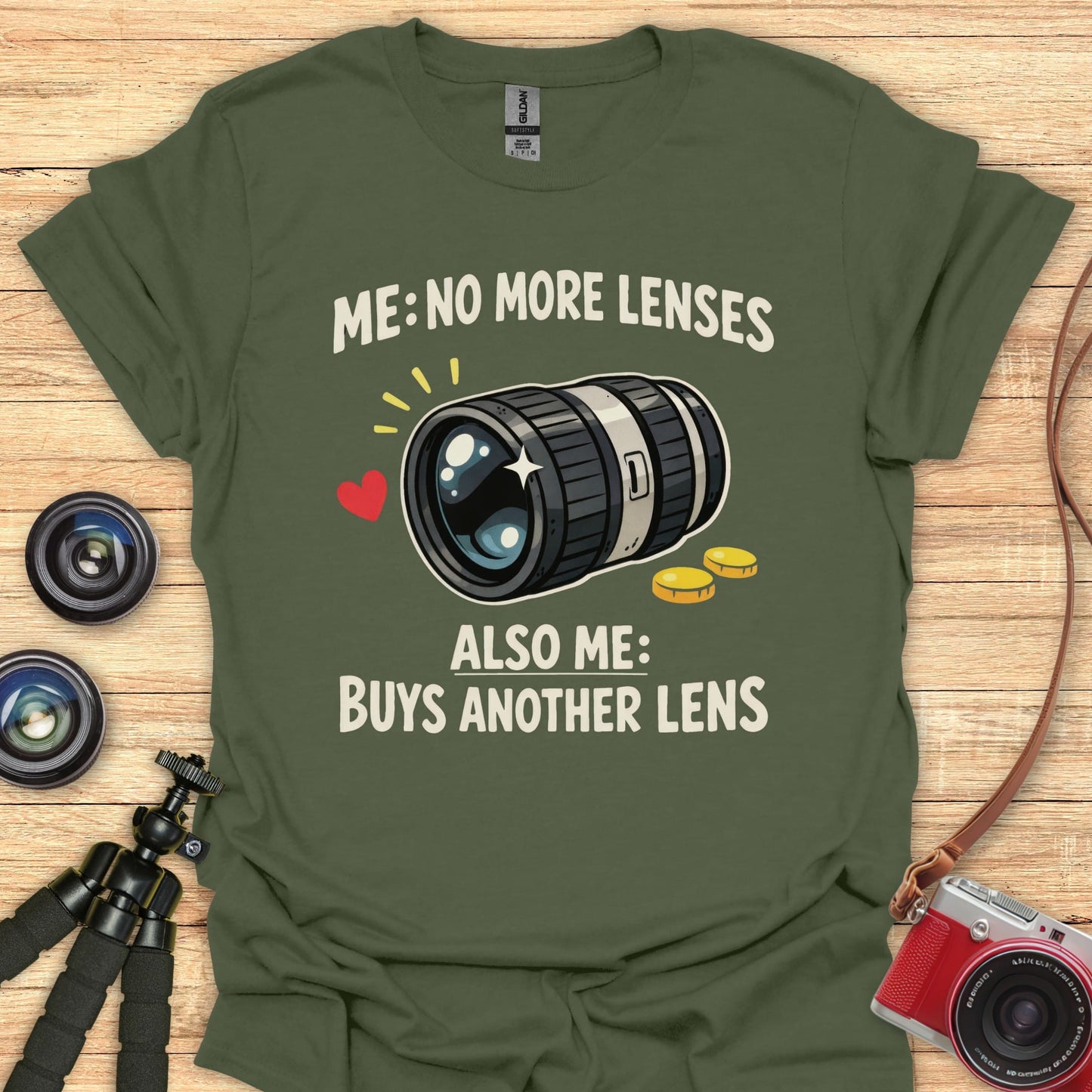 No More Lenses T-Shirt