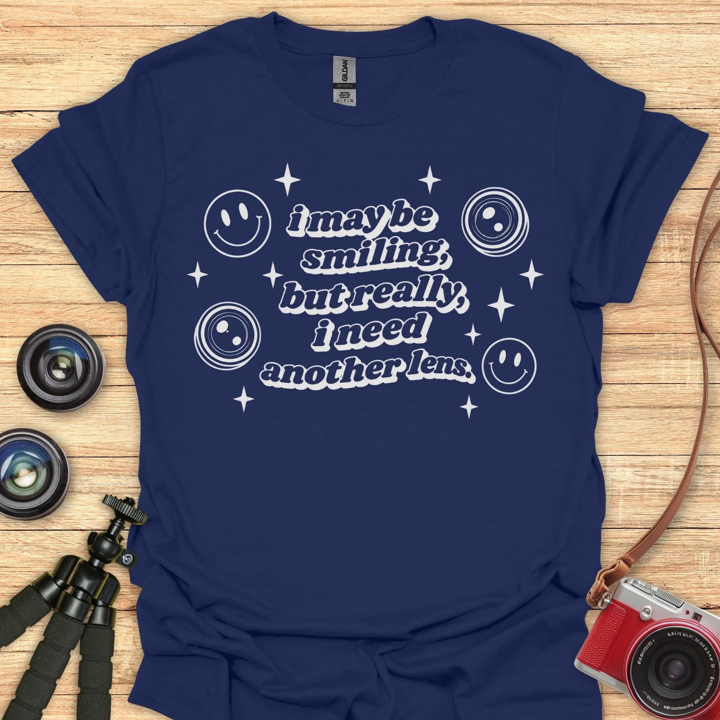 I May Be Smiling T-Shirt