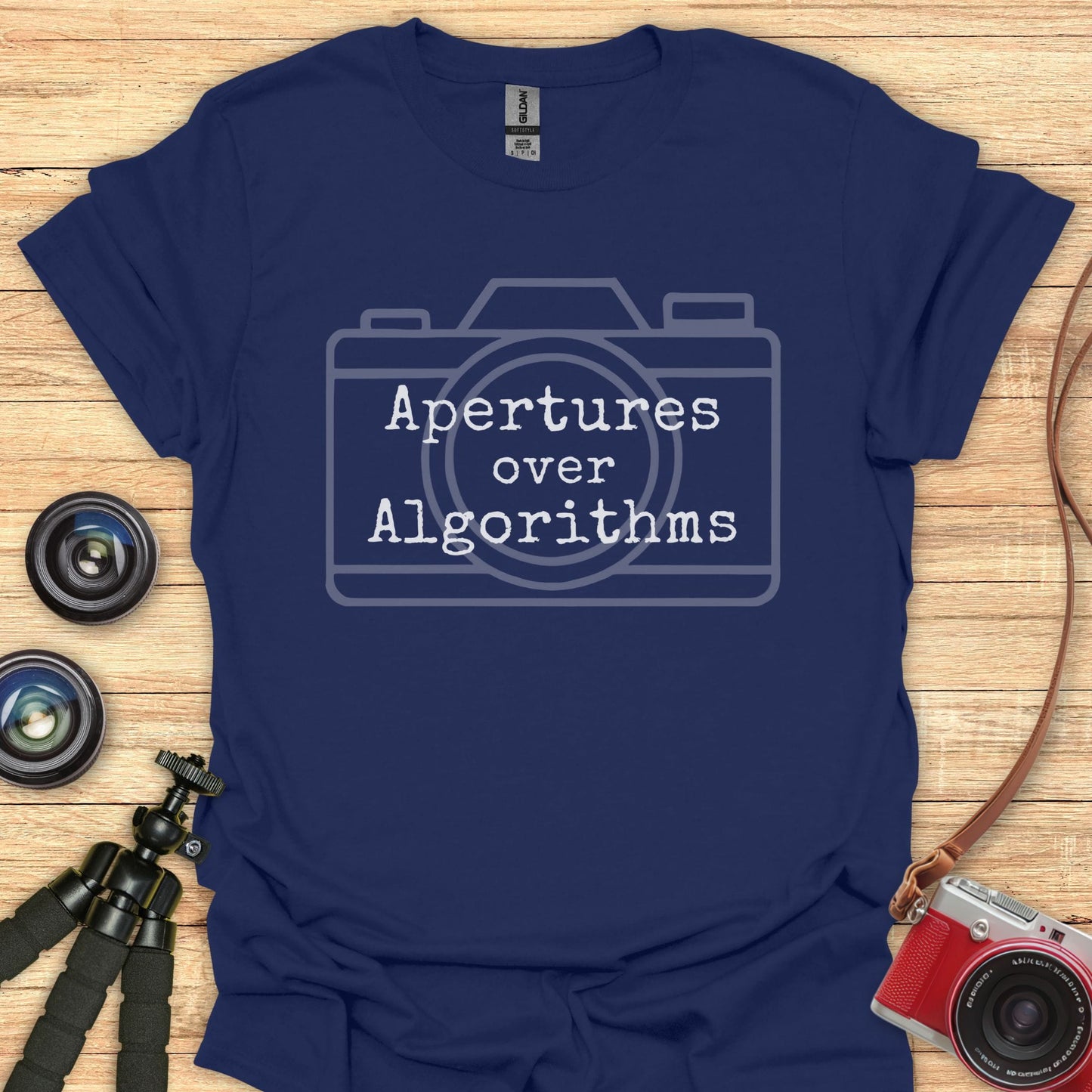 Apertures Over Algorithms T-Shirt