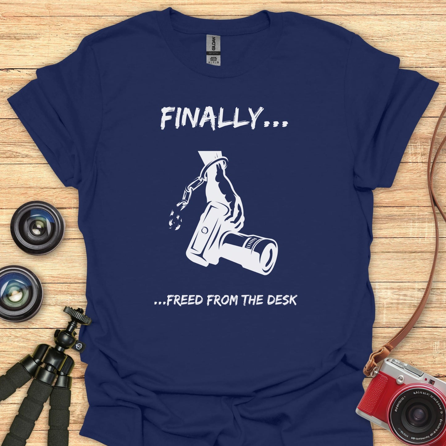 Finally Freed from the Desk T-Shirt