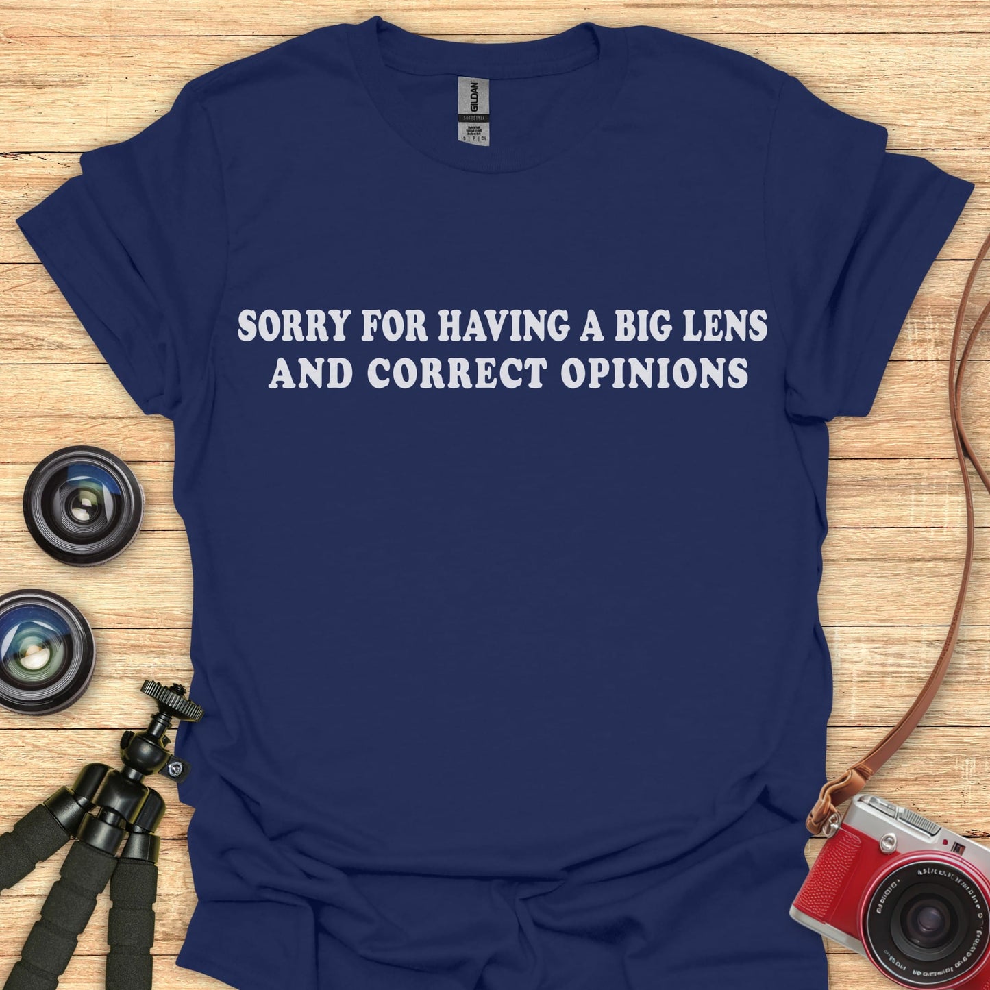Sorry For The Big lens T-Shirt