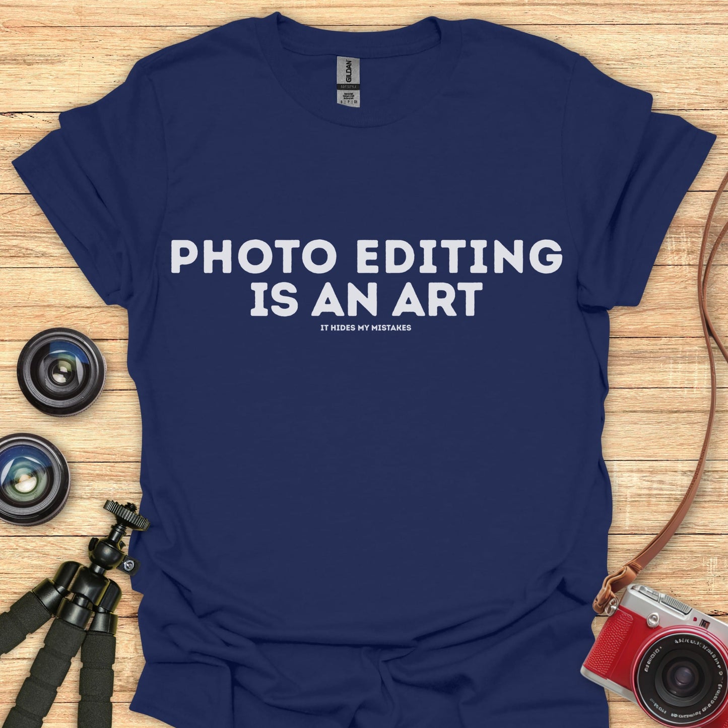Photo Editing T-Shirt