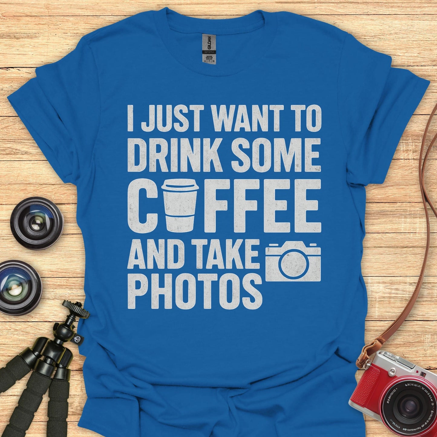 Coffee Photo Shoot T-Shirt
