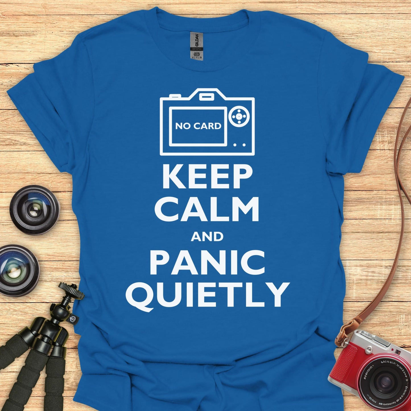 Keep Calm and Panic Quietly T-Shirt