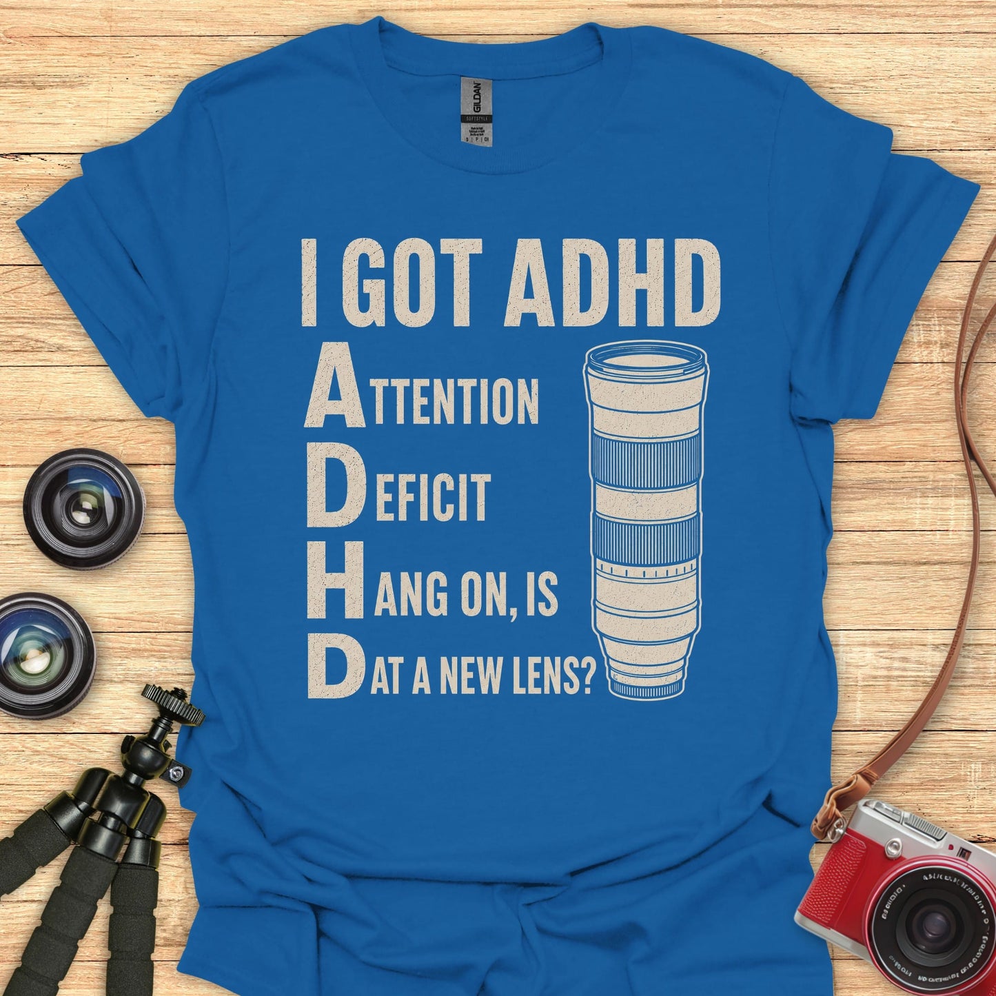 ADHD Photographer T-Shirt