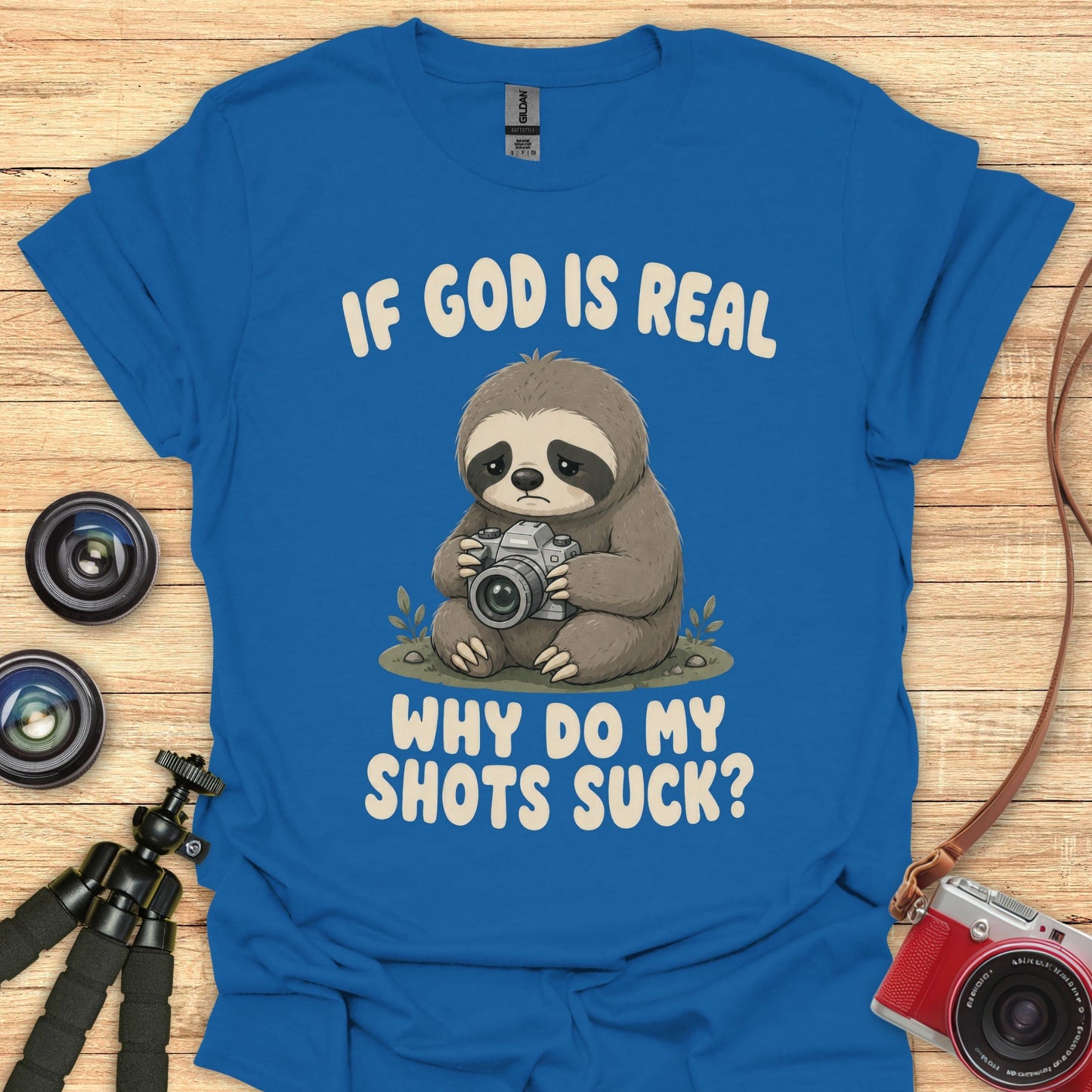 If God Is Real Sloth T-Shirt