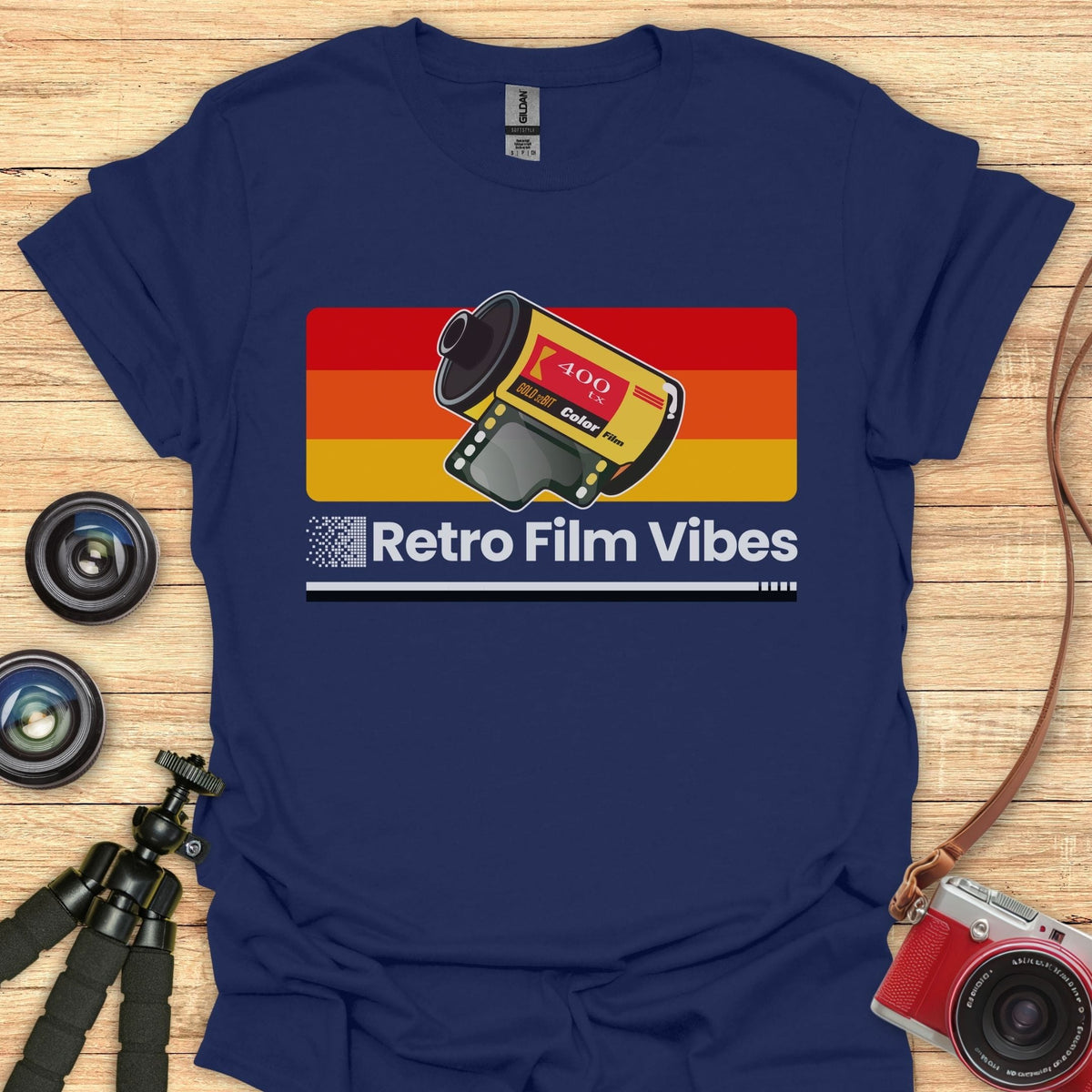 Retro Film Vibes T-Shirt