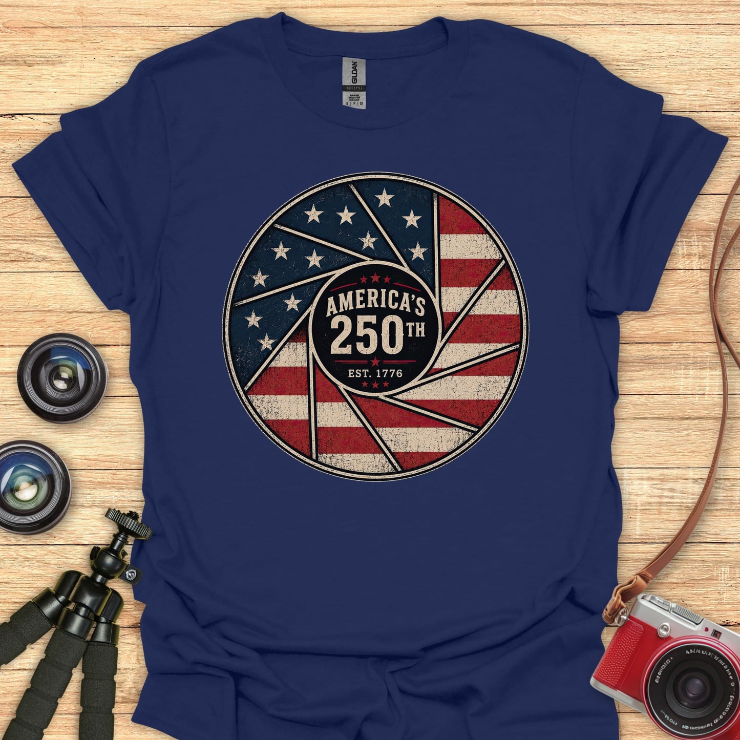 Aperture 250th EST 1776 T-Shirt