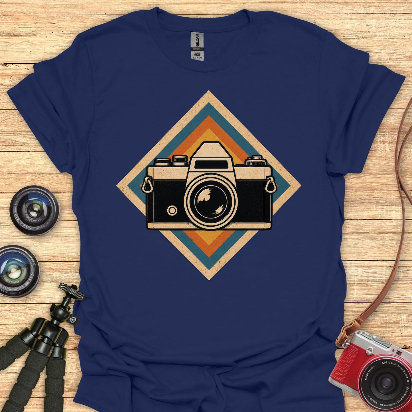 Retro Diamond Shot T-Shirt
