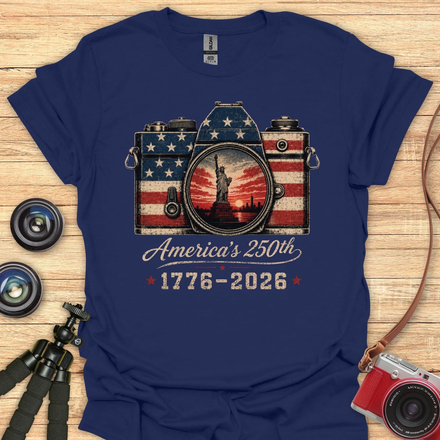 Camera Liberty USA 250 T-Shirt