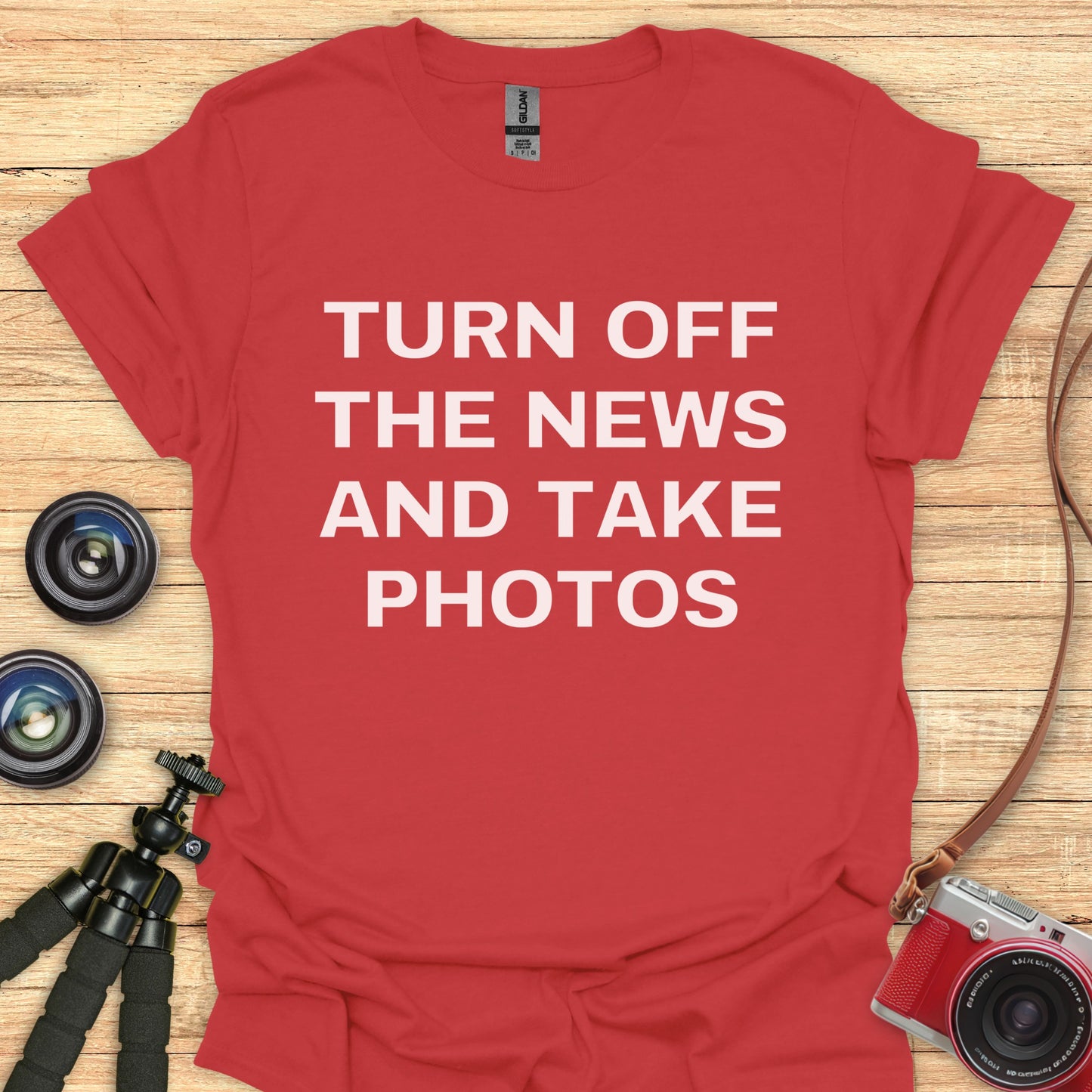 Turn Off The News T-Shirt