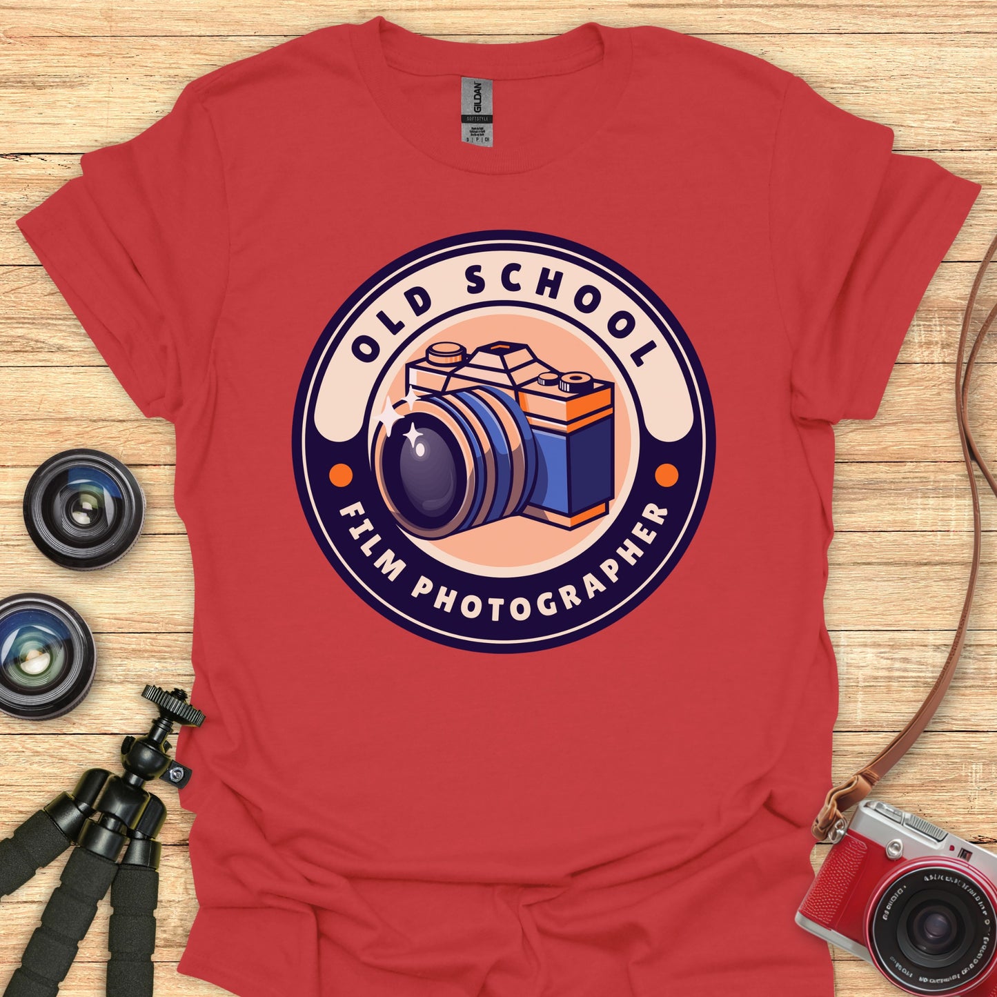 Old School Film Photog T-Shirt