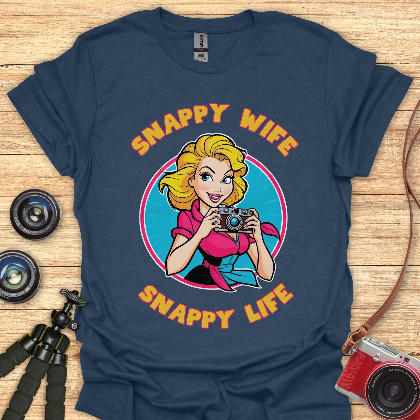 Snappy Wife Snappy Life T-Shirt