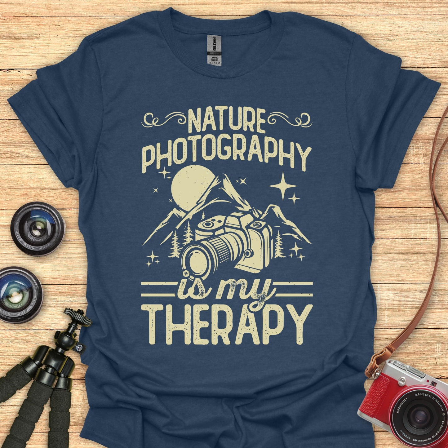 Nature Photography Is My Therapy T-Shirt