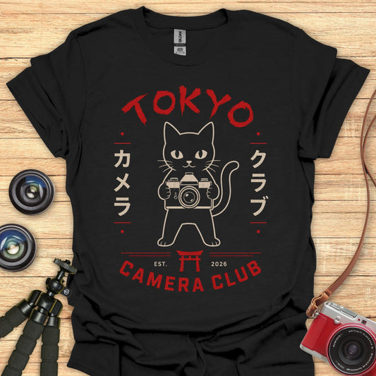 Tokyo Camera Club Cat T-Shirt