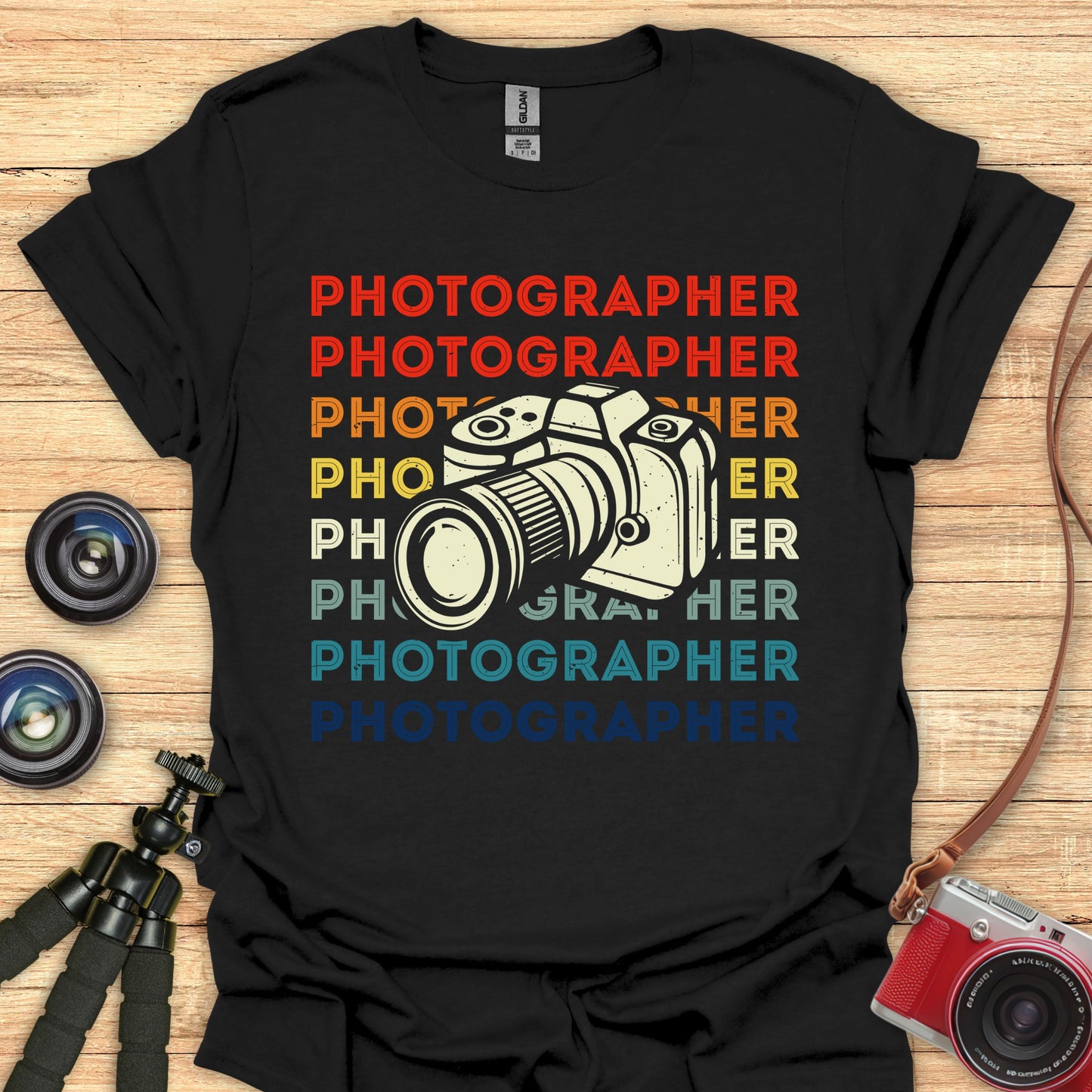 Photographer Multiplied T-Shirt